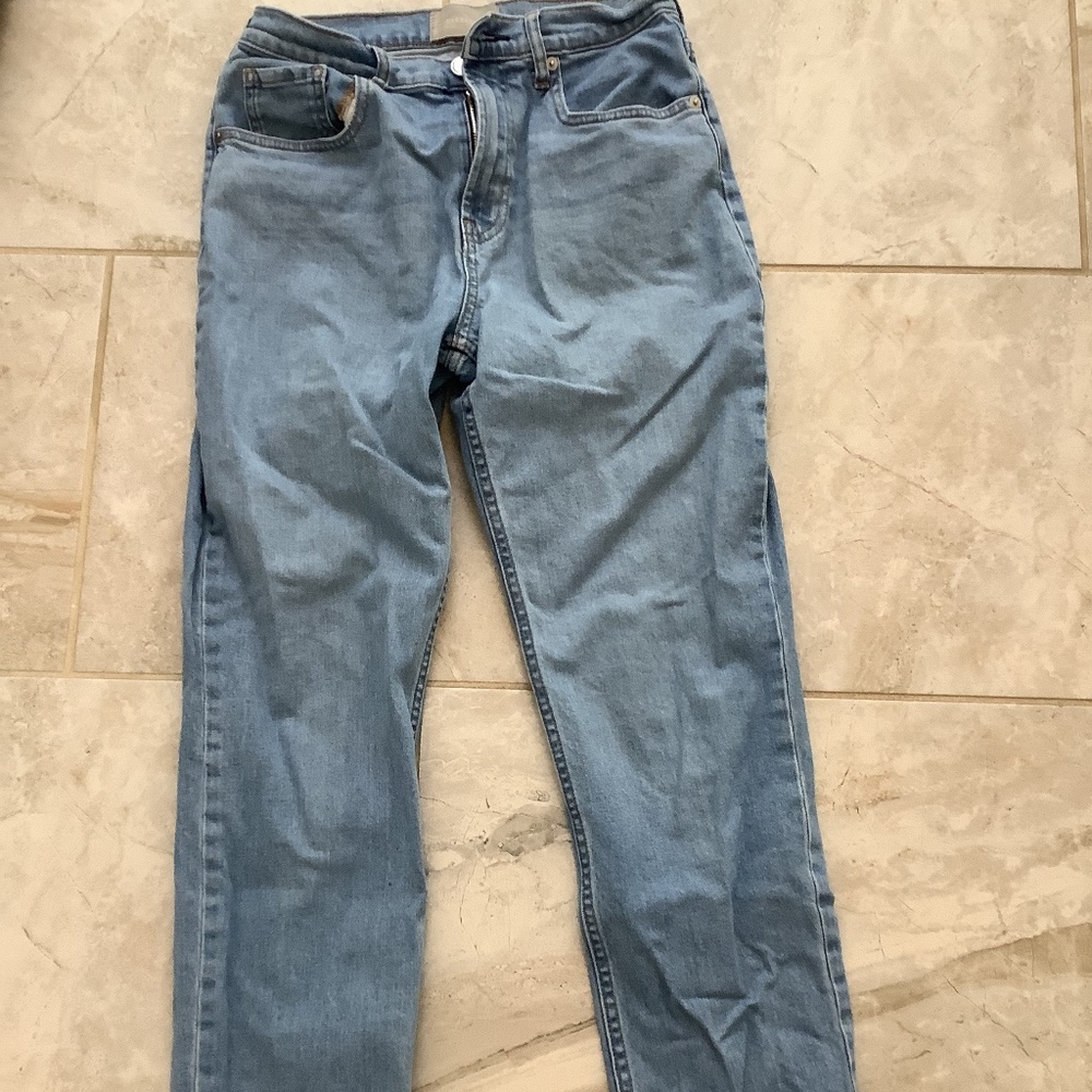 Everlane high rise straight leg jeans 29